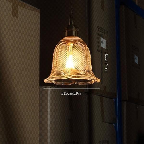 Clear glass pendant lights series