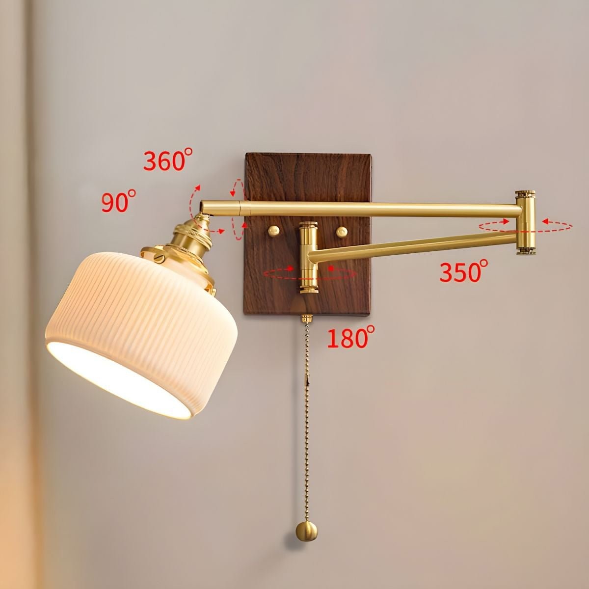 Ceramic Geometry Wall Lamp K312