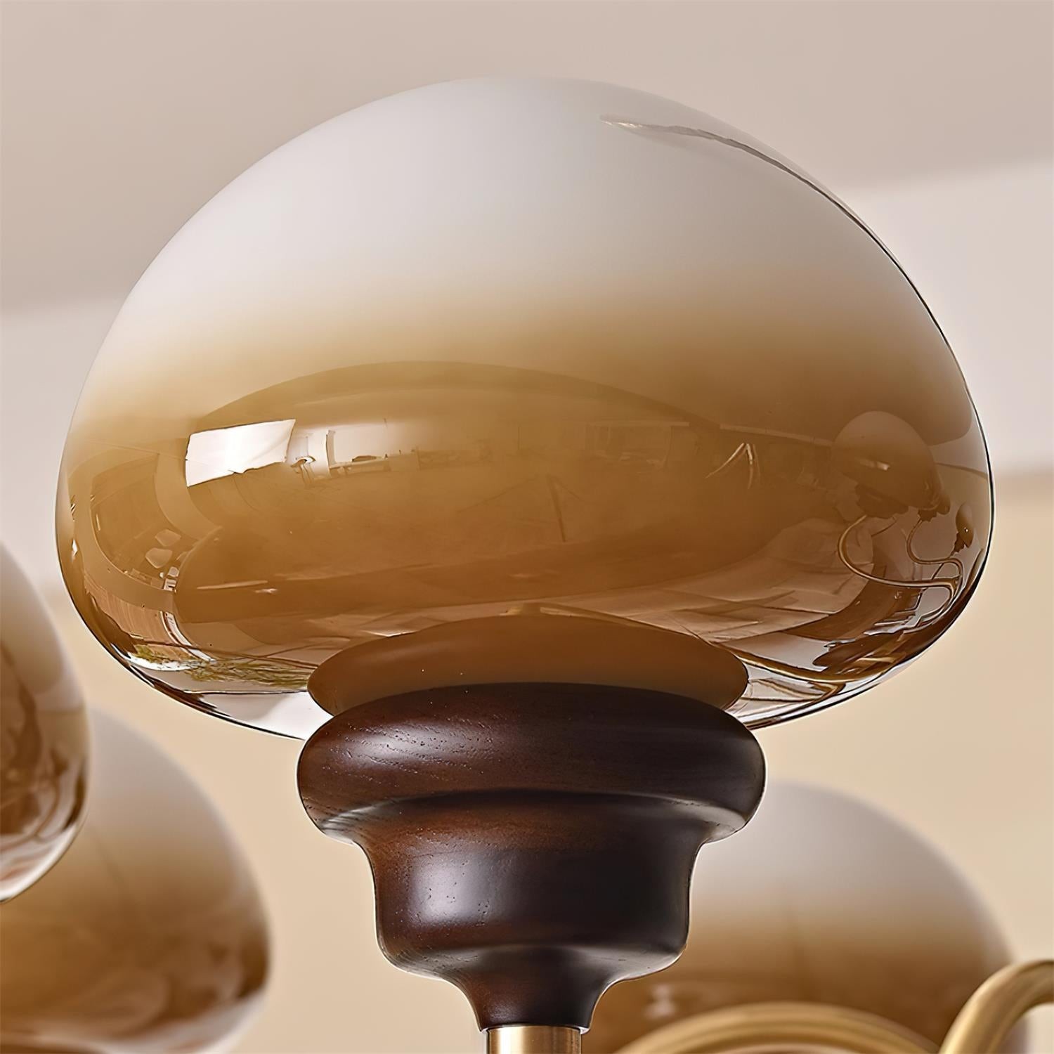 American Retro Mushroom Chandelier K543
