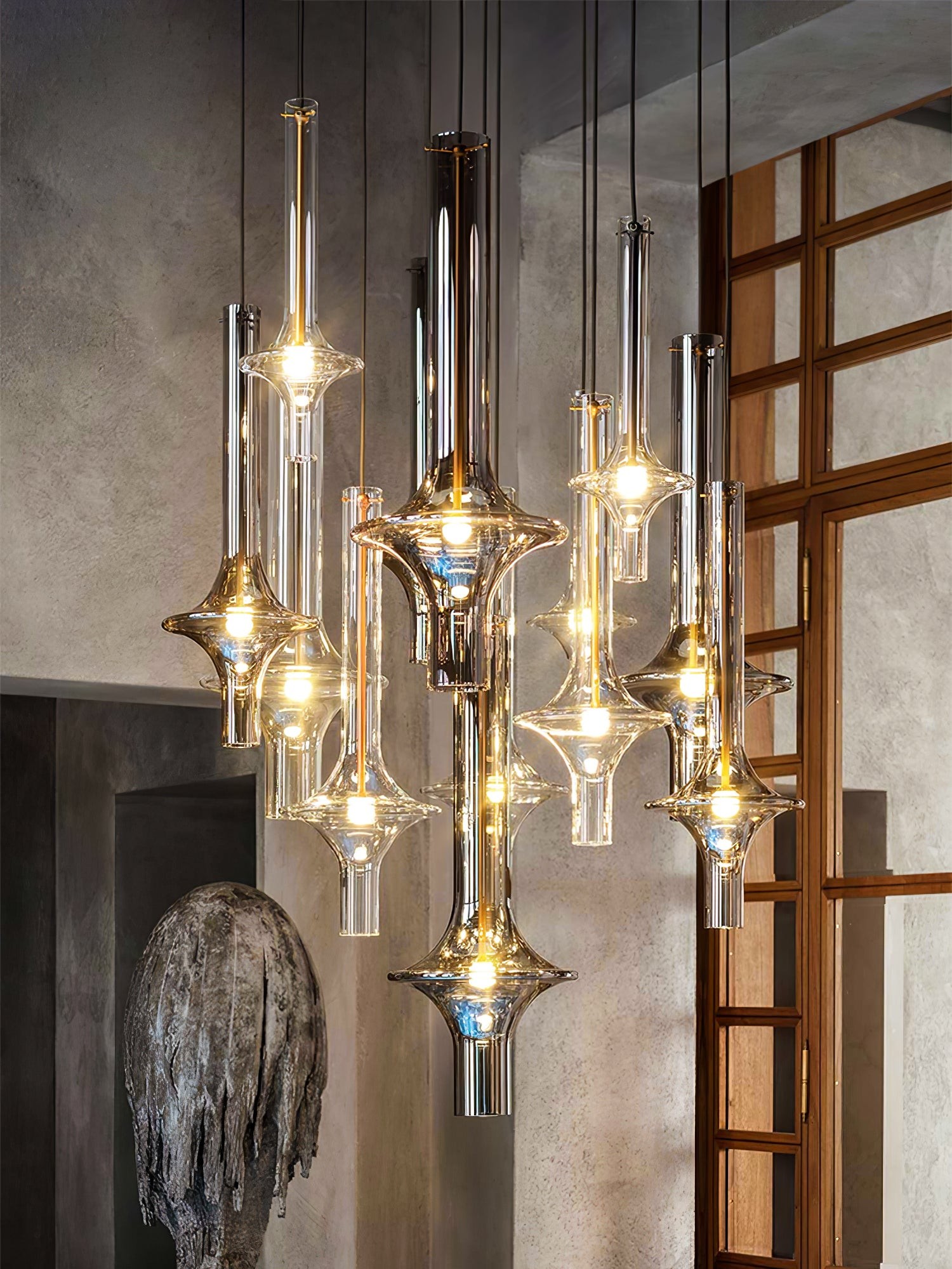 Modern Creative Glass Tube Pendant Lamp K774