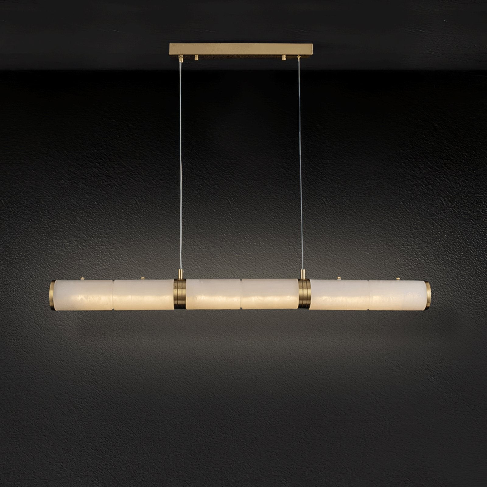Luxurious Alabaster Beam Pendant Light K224