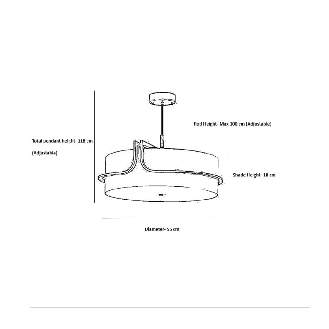 Modern Radiation Pendant Light D903