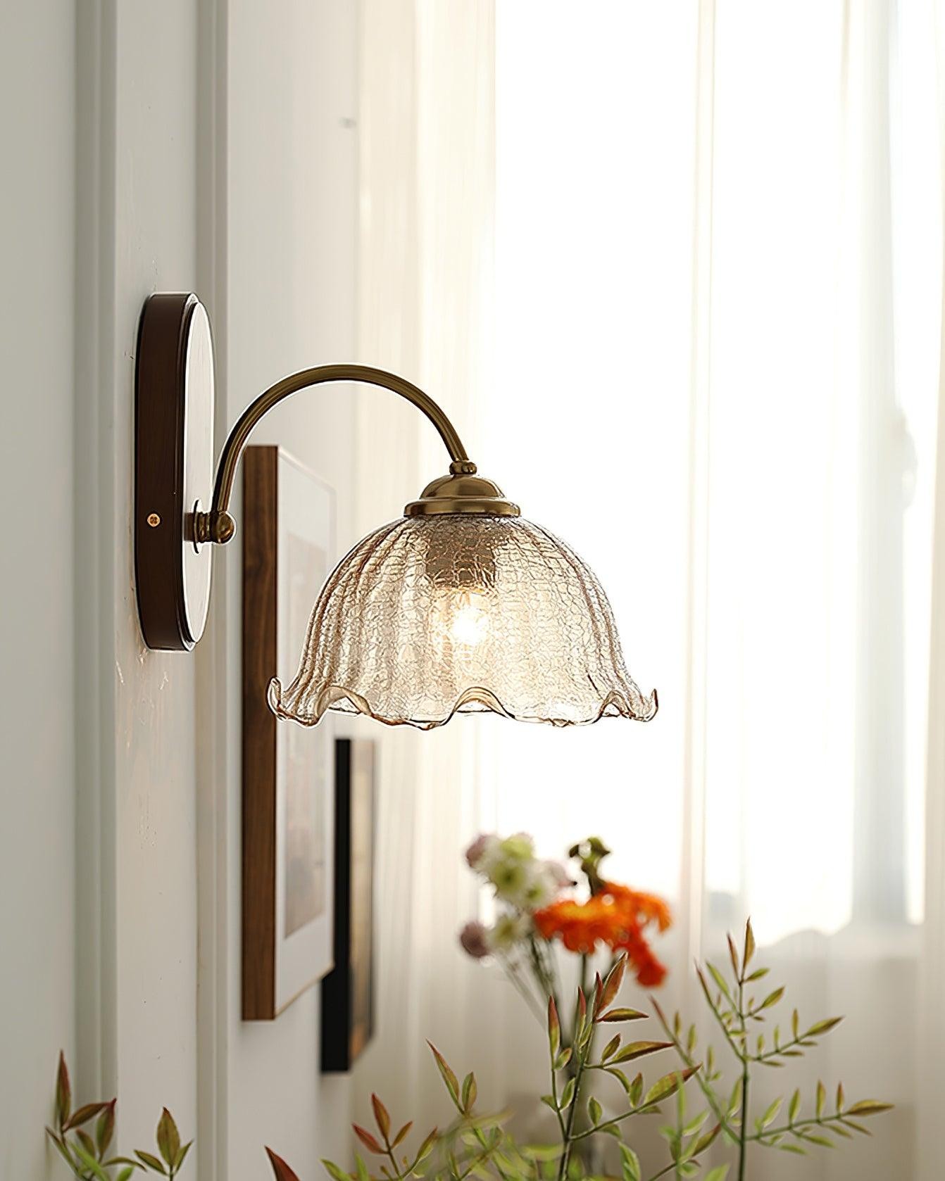Vintage Flower Wall Lamp K752
