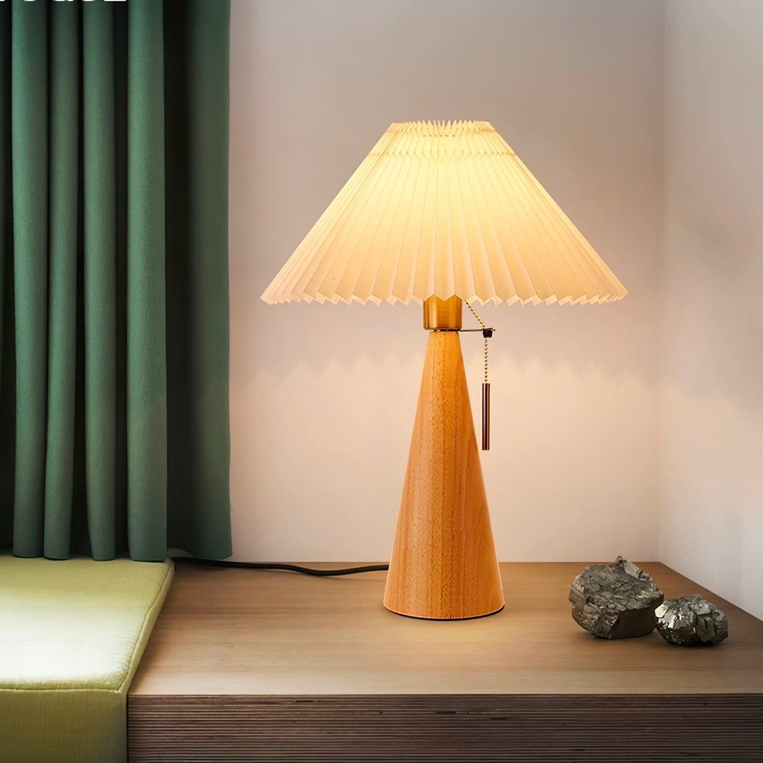 Fashion Vintage Wood Table Lamp K424