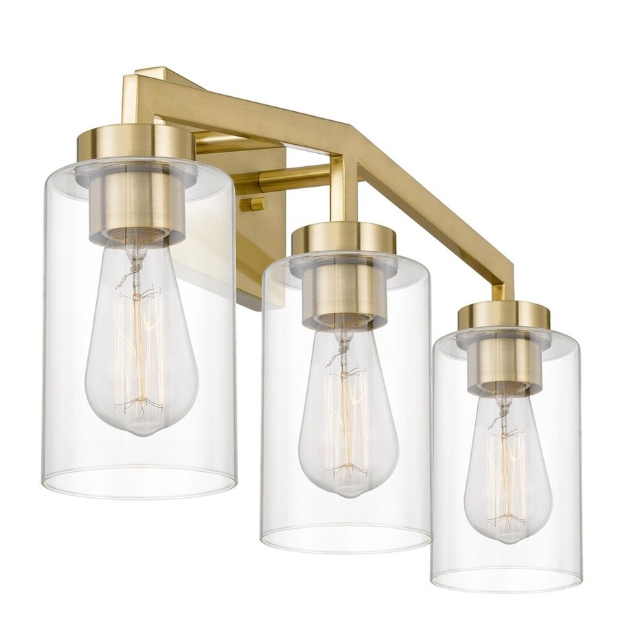 Industrial Cylindrical Brass Wall Lamp For Bathroom K105