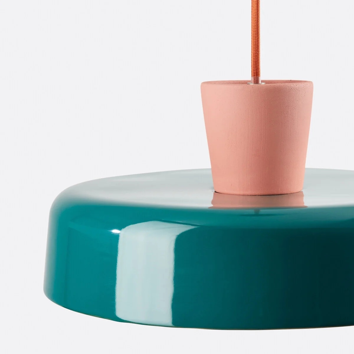 Chromara Retro Modern Colorful Bowl Pendant Light - Kitchen Island Decorative Lighting K2329