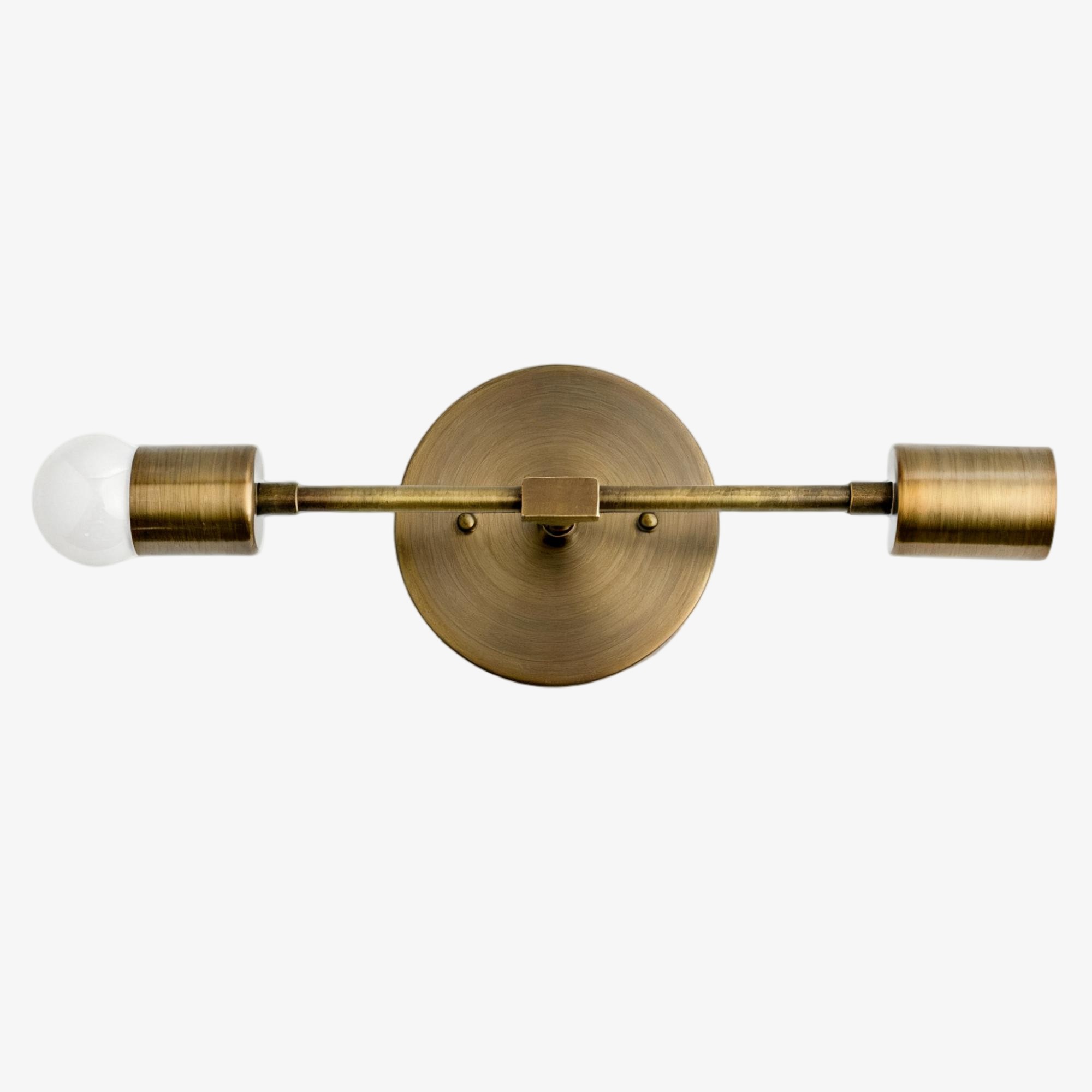 Mobilux Line Minimalist Vanity Light Fixture - Mid Century Bathroom Sconce K1435