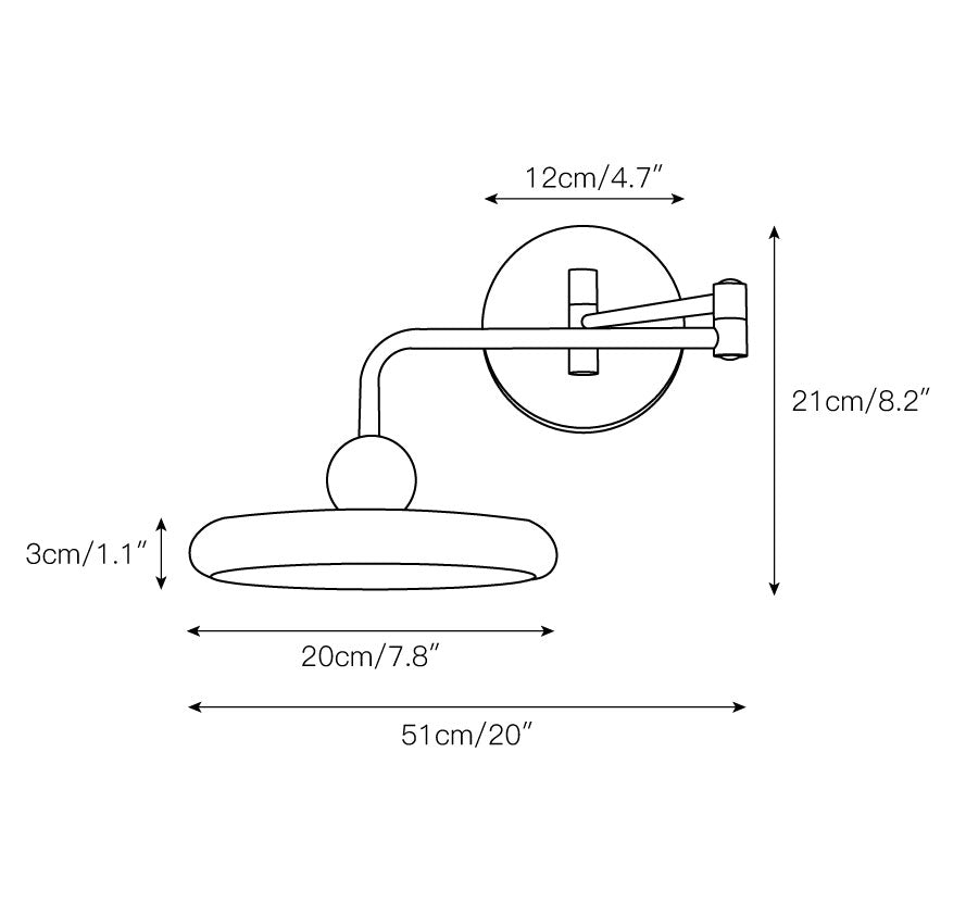 Karlin Wall Lamp D692