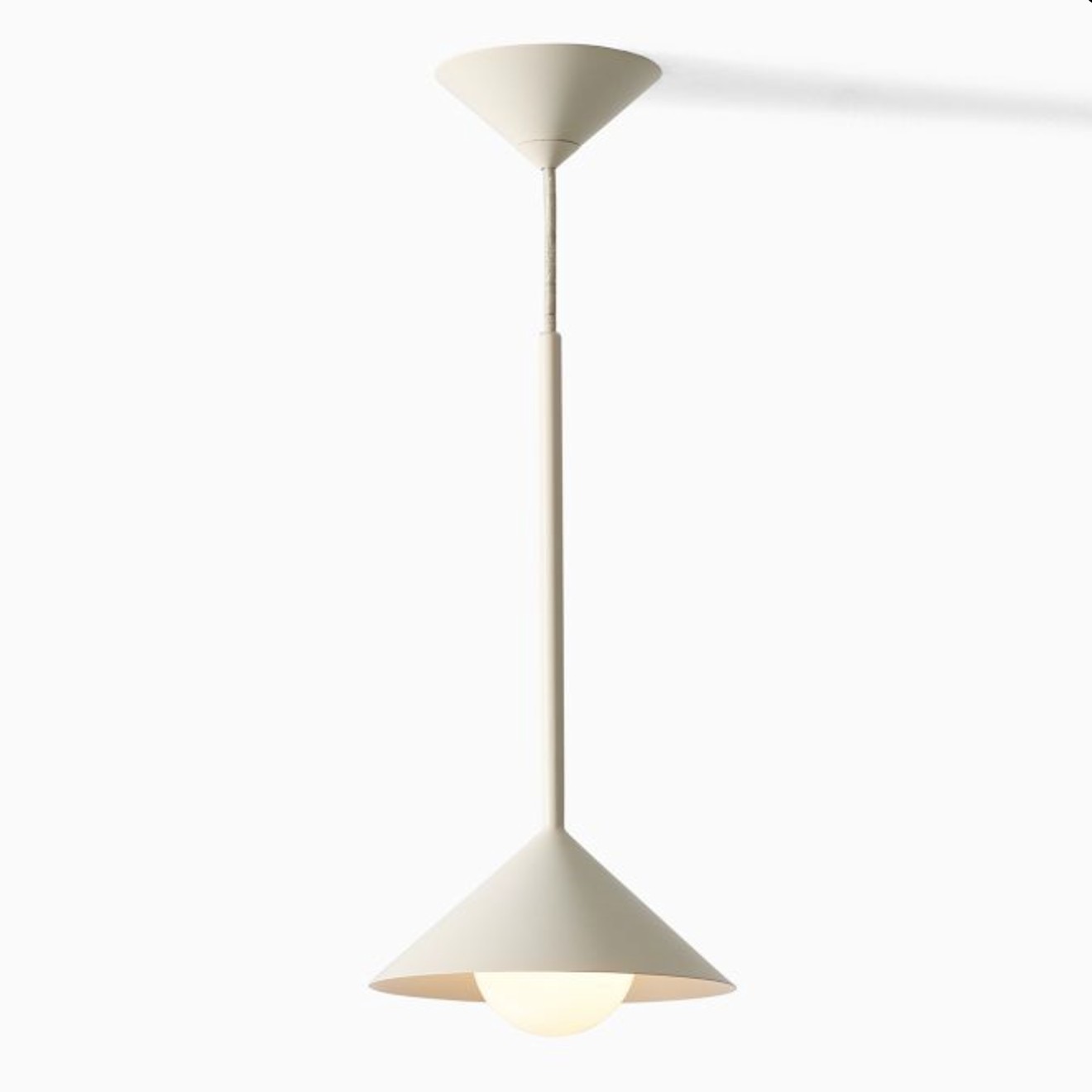 Brivana Adjustable Pendant – Cone Shade Light for Kitchen or Dining K1146