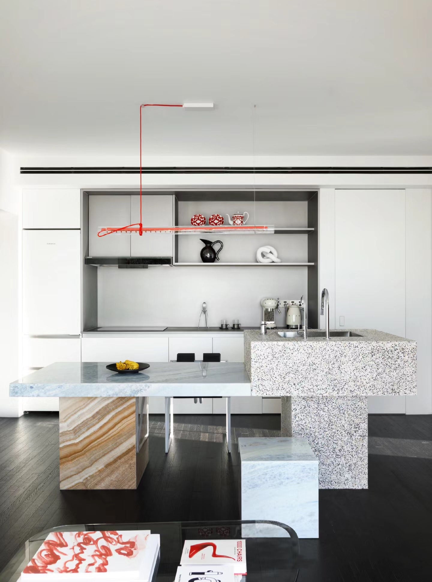 Tubular Linear LED Pendant Lamp D696