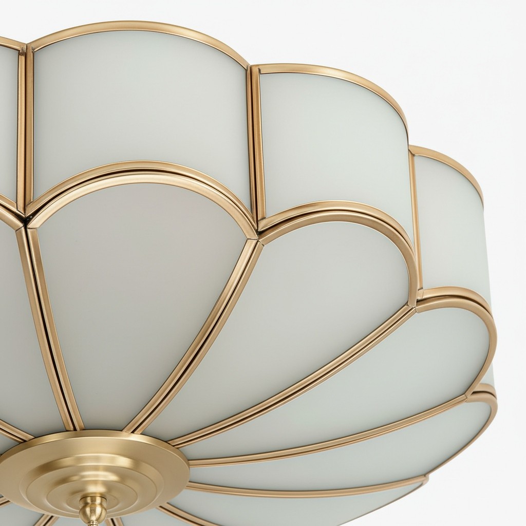 Silunavo Modern Ceiling Lamp with Floral Inspired Design for Living Room Statement K2226
