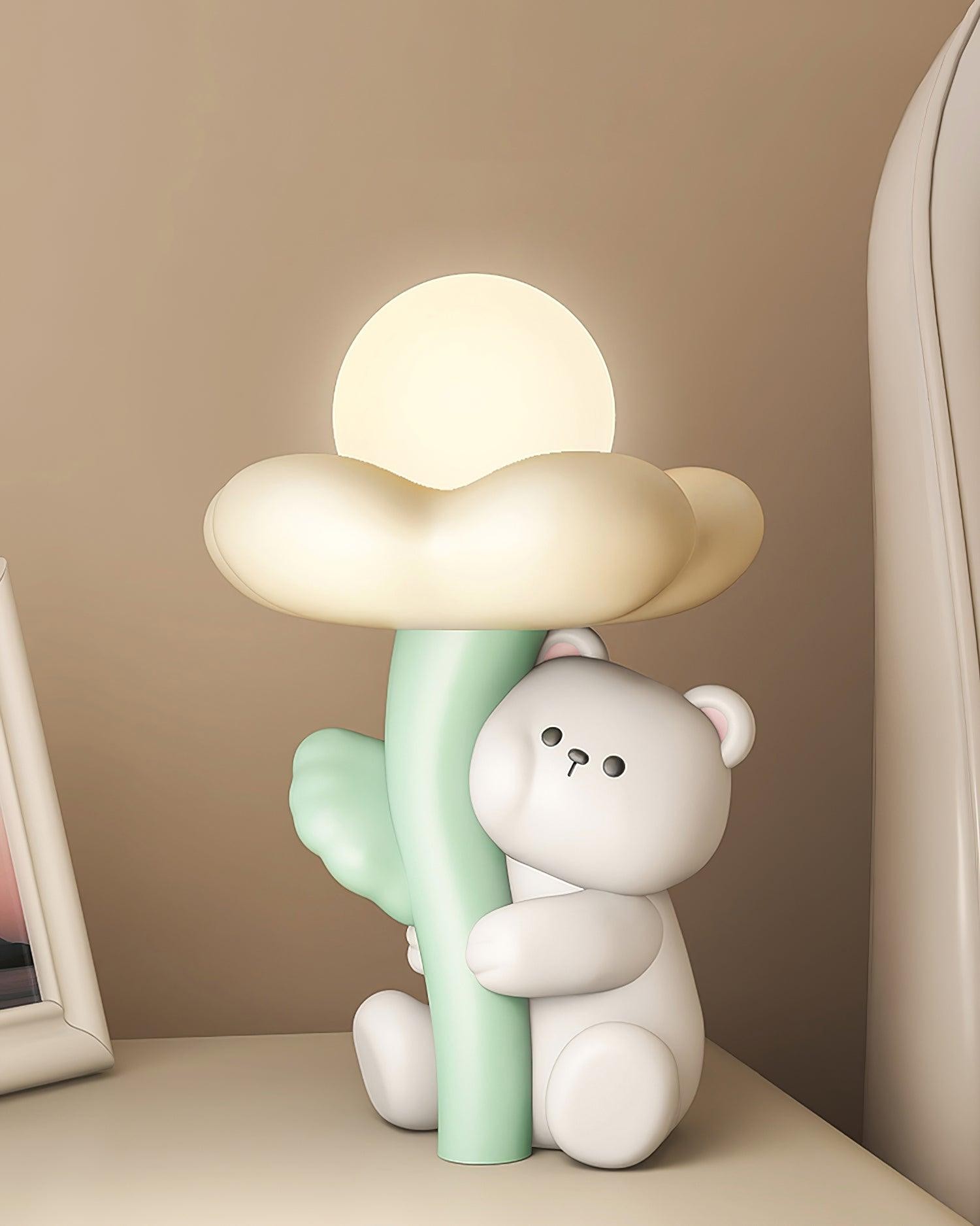 Cute Bear Resin Table Lamp K829