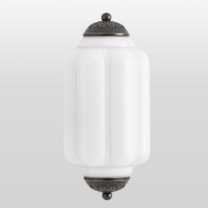 Eloise Elegant Vintage Glass Wall Sconce - Lighting for Bedroom Vanity K1150