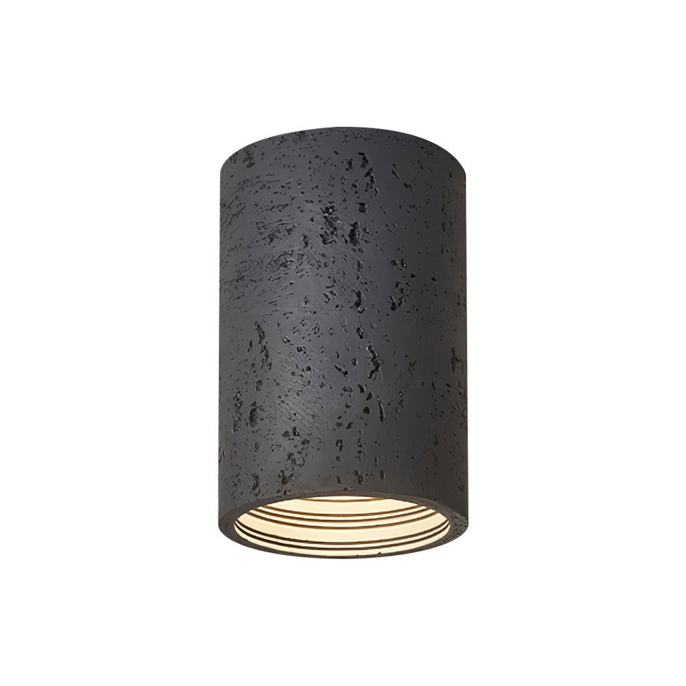Modern Wabi-Sabi Cylindrical Ceiling Lamp K297