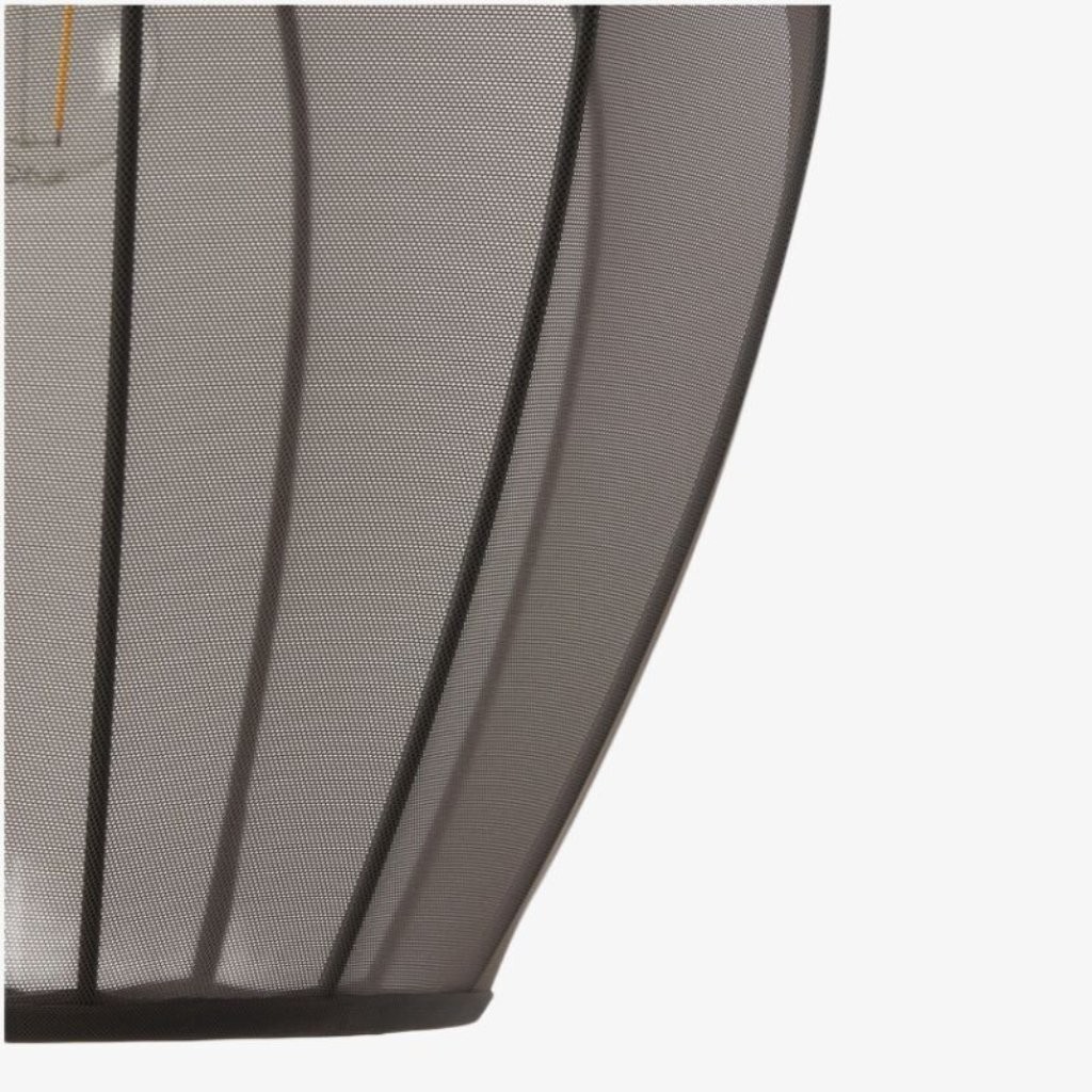 Lumifil Modern Mesh Pendant Light - Hanging Fabric Lghts are Suitable for Dining Rooms or Kitchen Islands K1752