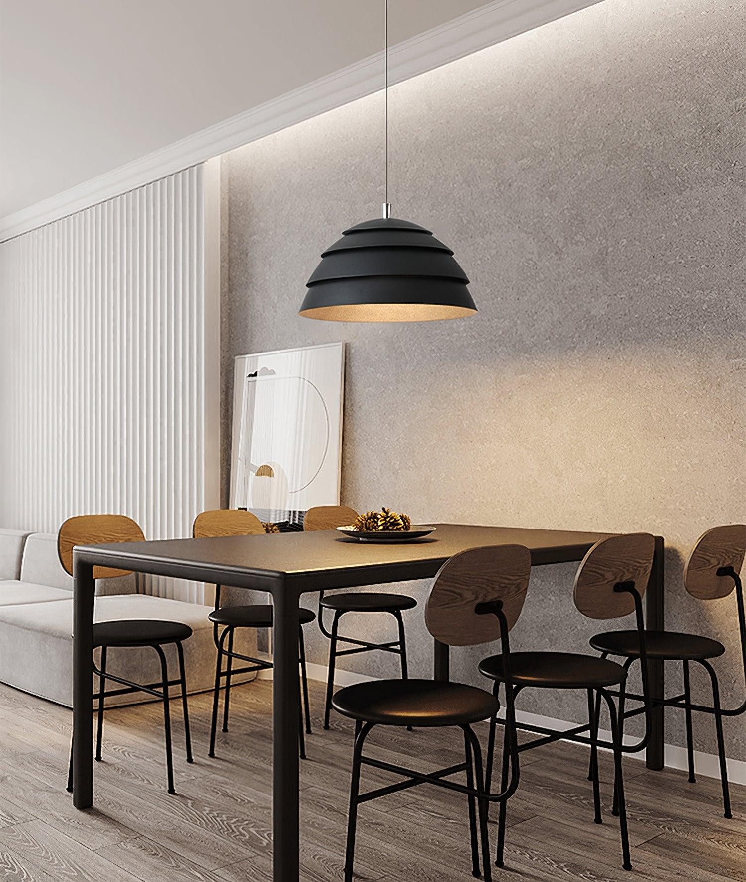 Industrial Style Ladder Pendant Lamp K336