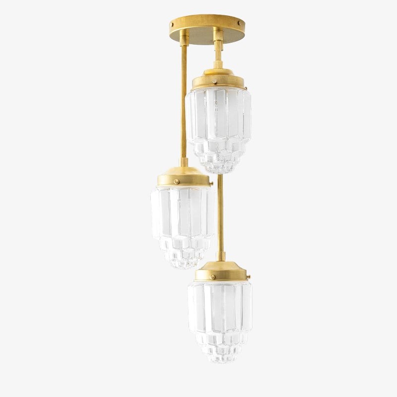 Tierlux Glass Pendant Light - Art Deco Globe Design K1525