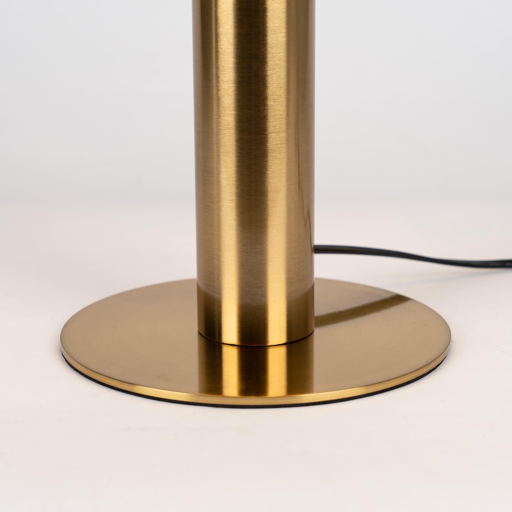 Virelith Modern Contemporary Table Lamp - Elegant Metal Base Desk Lamp for Bedroom and Lounge K2391
