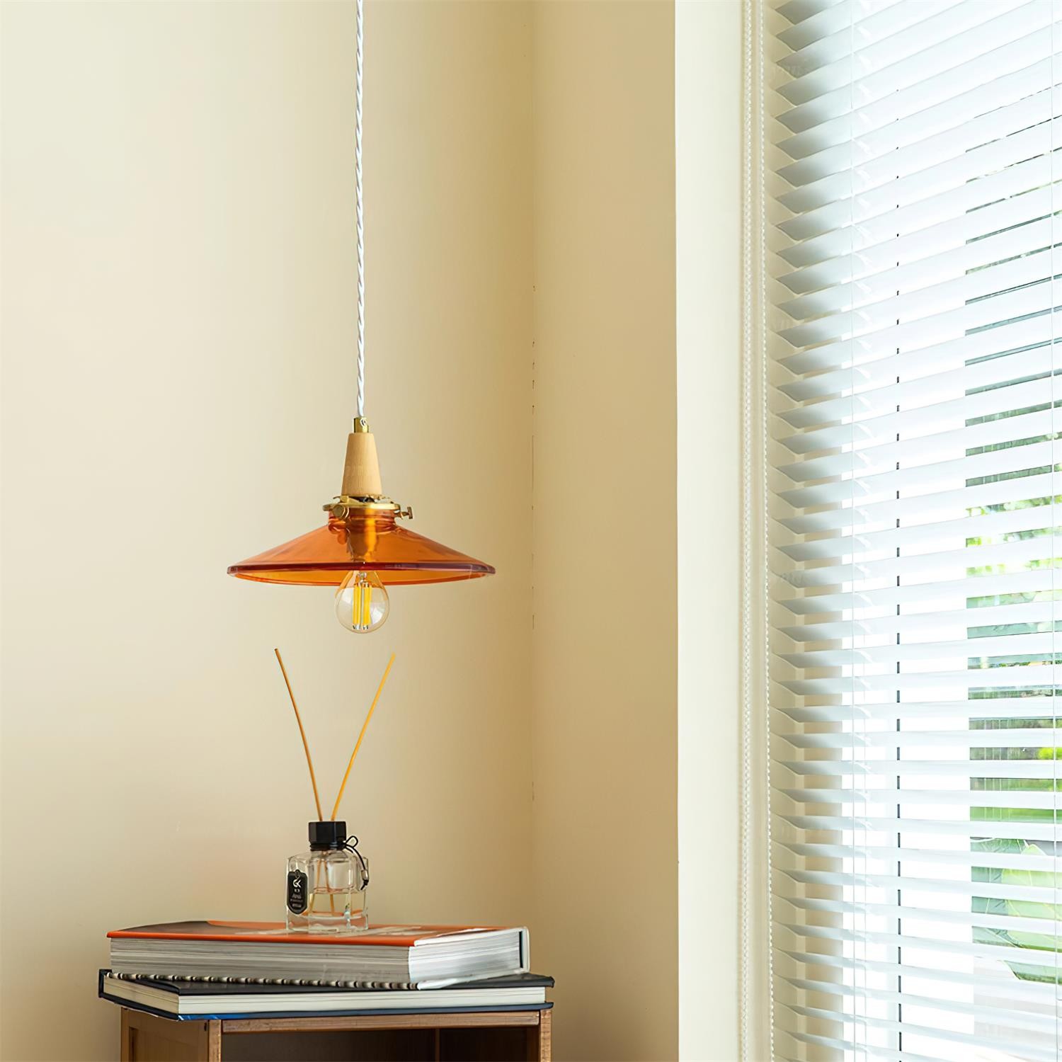 Nordic Brass Glass Pendant Lamp K258