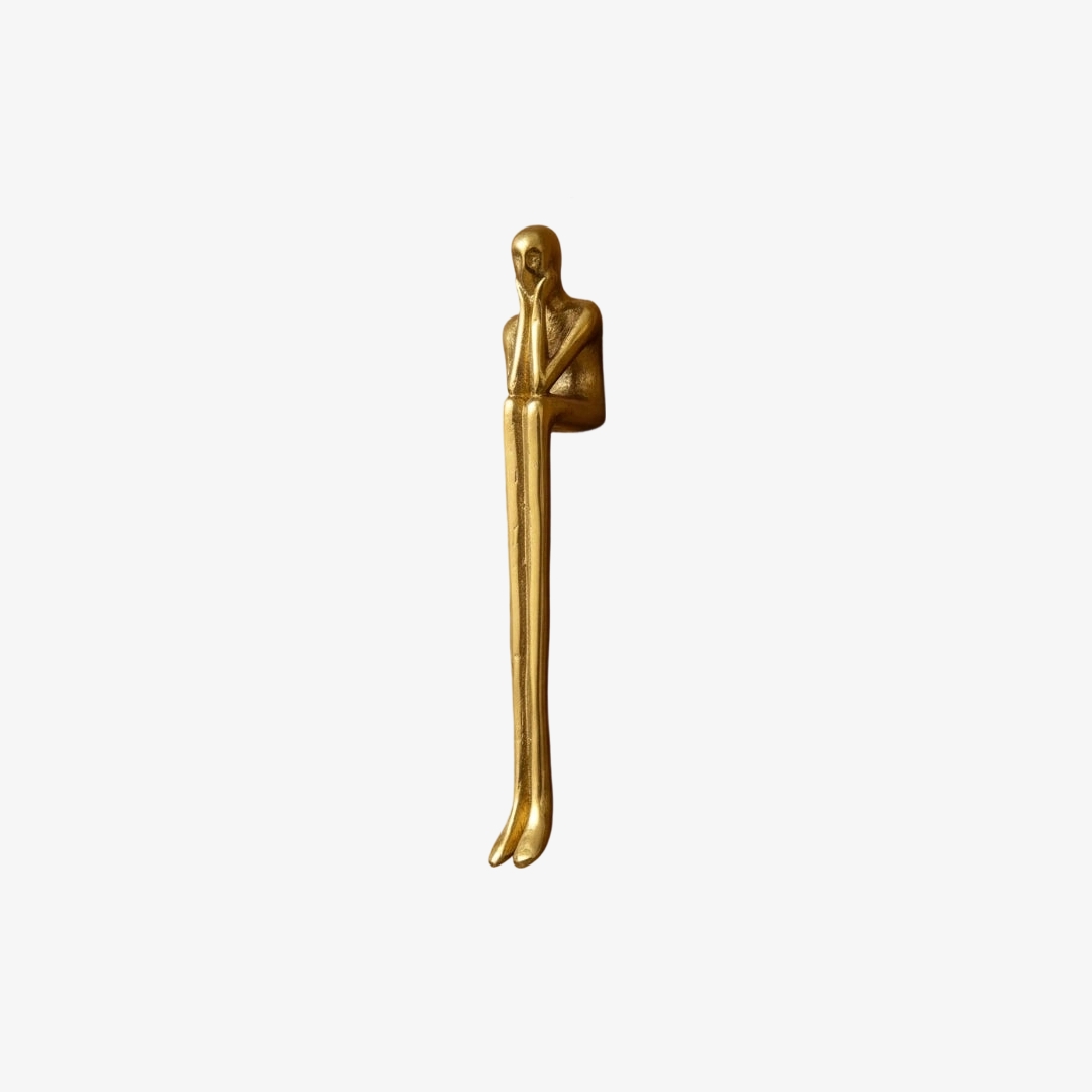 Verlitho Retro Cabinet Handle - Nordic Furniture Pull For Wardrobes and Drawers K2365
