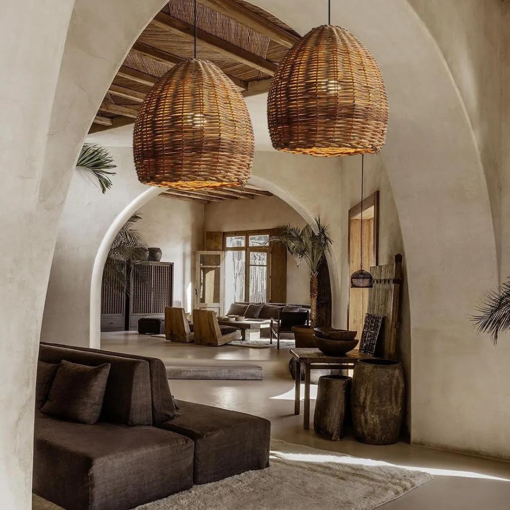 Suspended Quietness Japandi Pendant Lamp D827