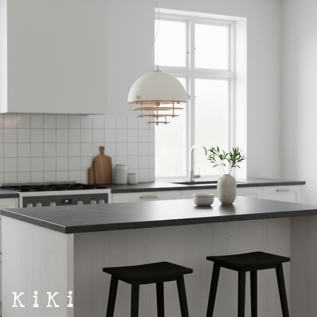 Afterglow Layered Acrylic Bauhaus Sunset Pendant Light - Ambient Pendant Light for Living Area K889