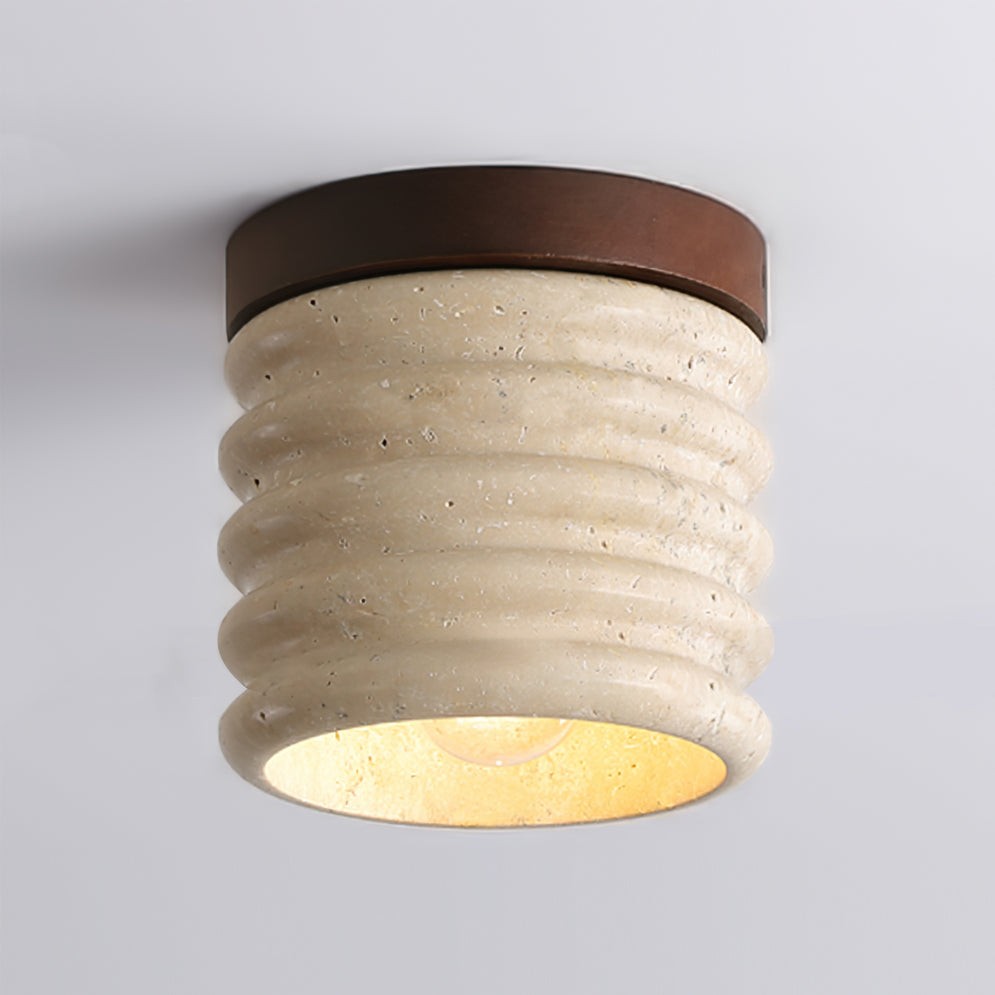 Vaarnii Travertine Ceiling Lamp K1092