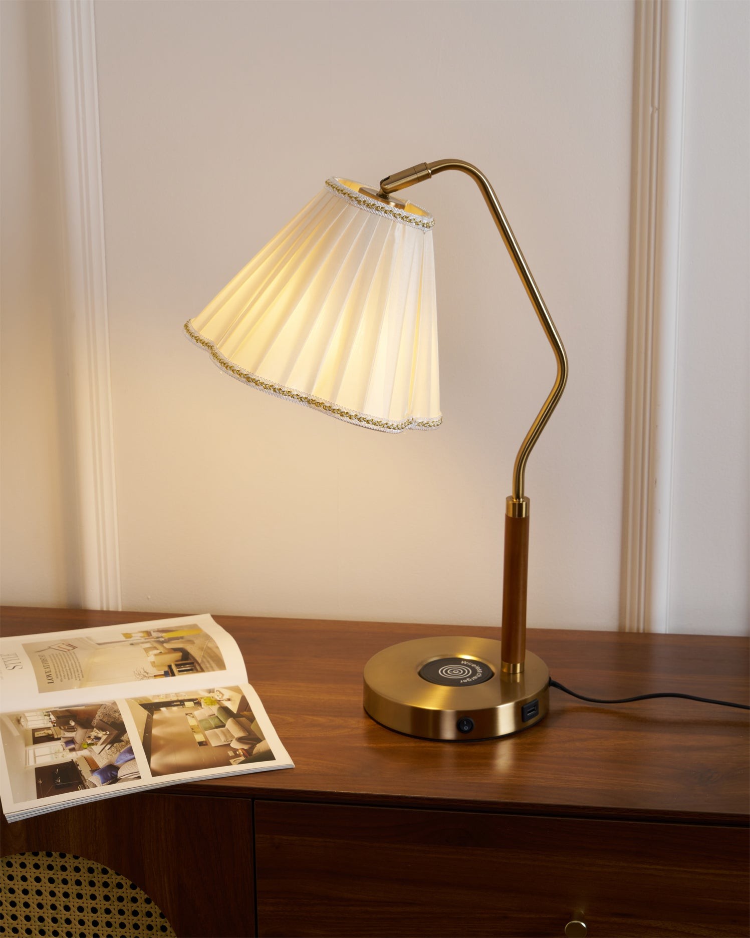 Florentine Fabric Table Lamp K1022