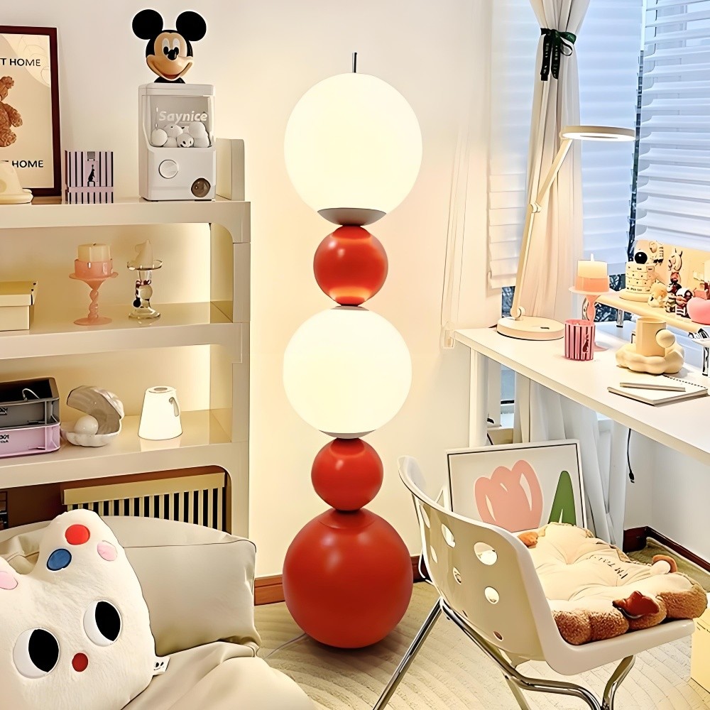 Modern Minimalist Molecular Ball Floor Lamp K180
