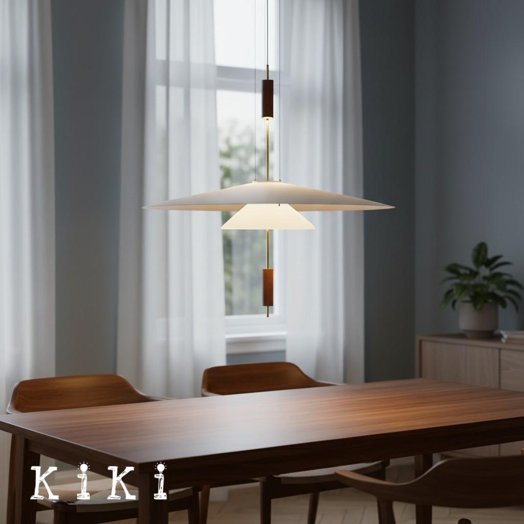 Multi-Layers Flamingo Pendant Light - Modern Light for Dining Room and Living Area