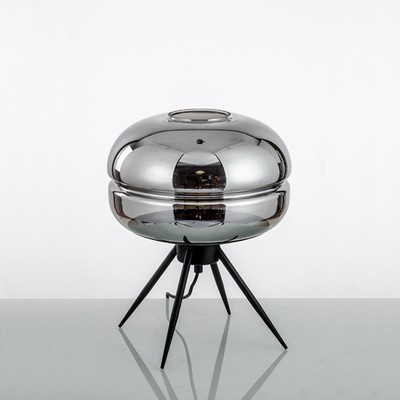 Lacquered Glass Table Lamp