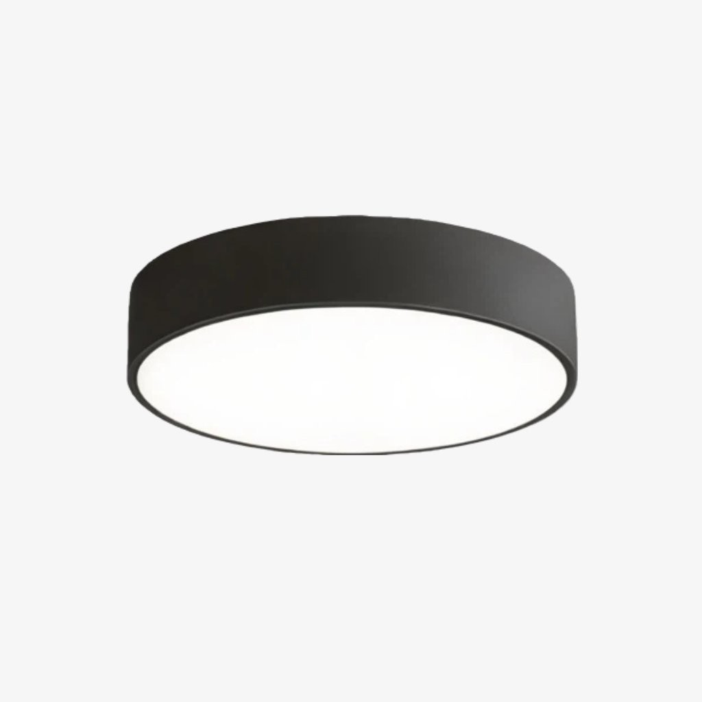 Rondi Minimalist Round LED Ceiling Light - Circular Iron Design for Living Room and Bedroom K2135
