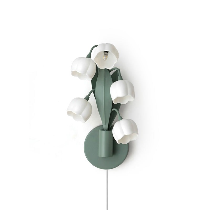 Bell Orchid Plug In Wall Lamp K973