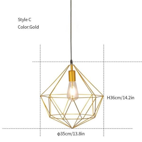 Diamond Hanging Light