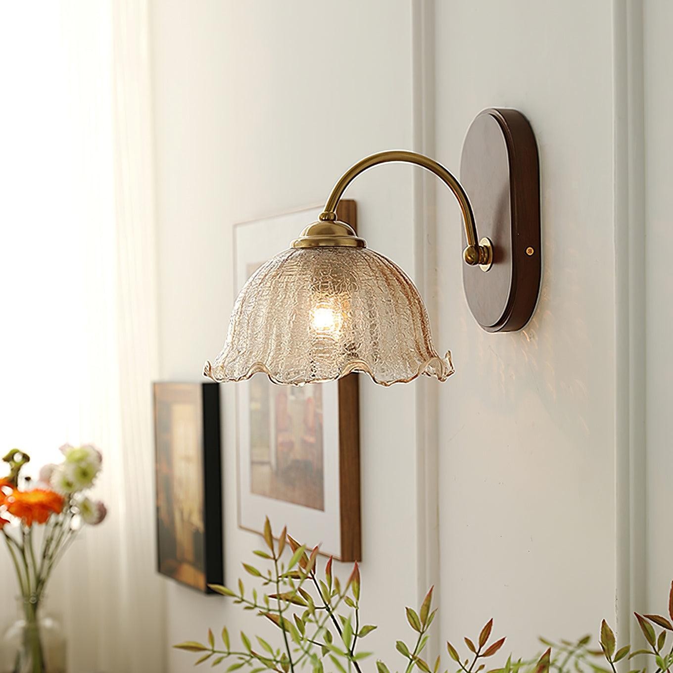 Vintage Flower Wall Lamp K752