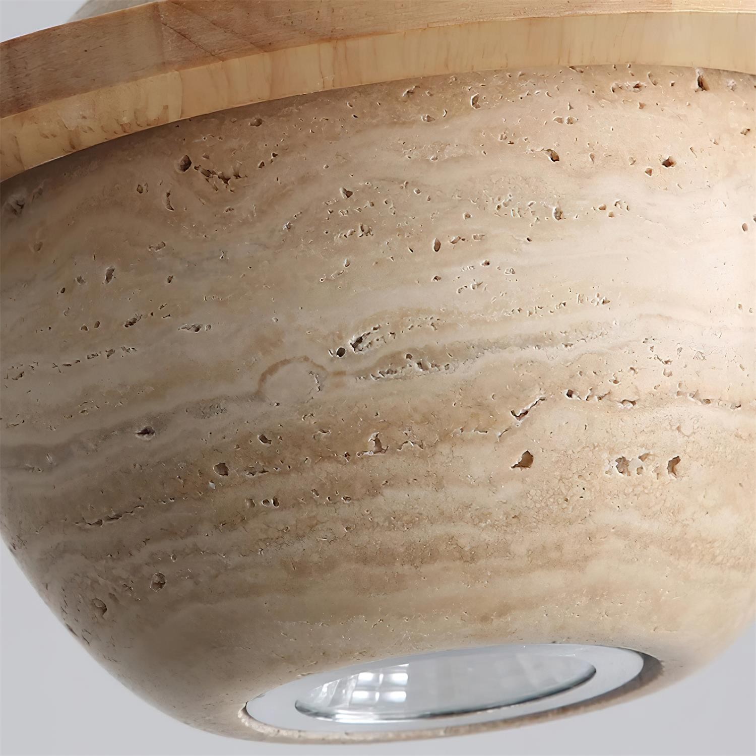 Planet Travertine Pendant Light K599