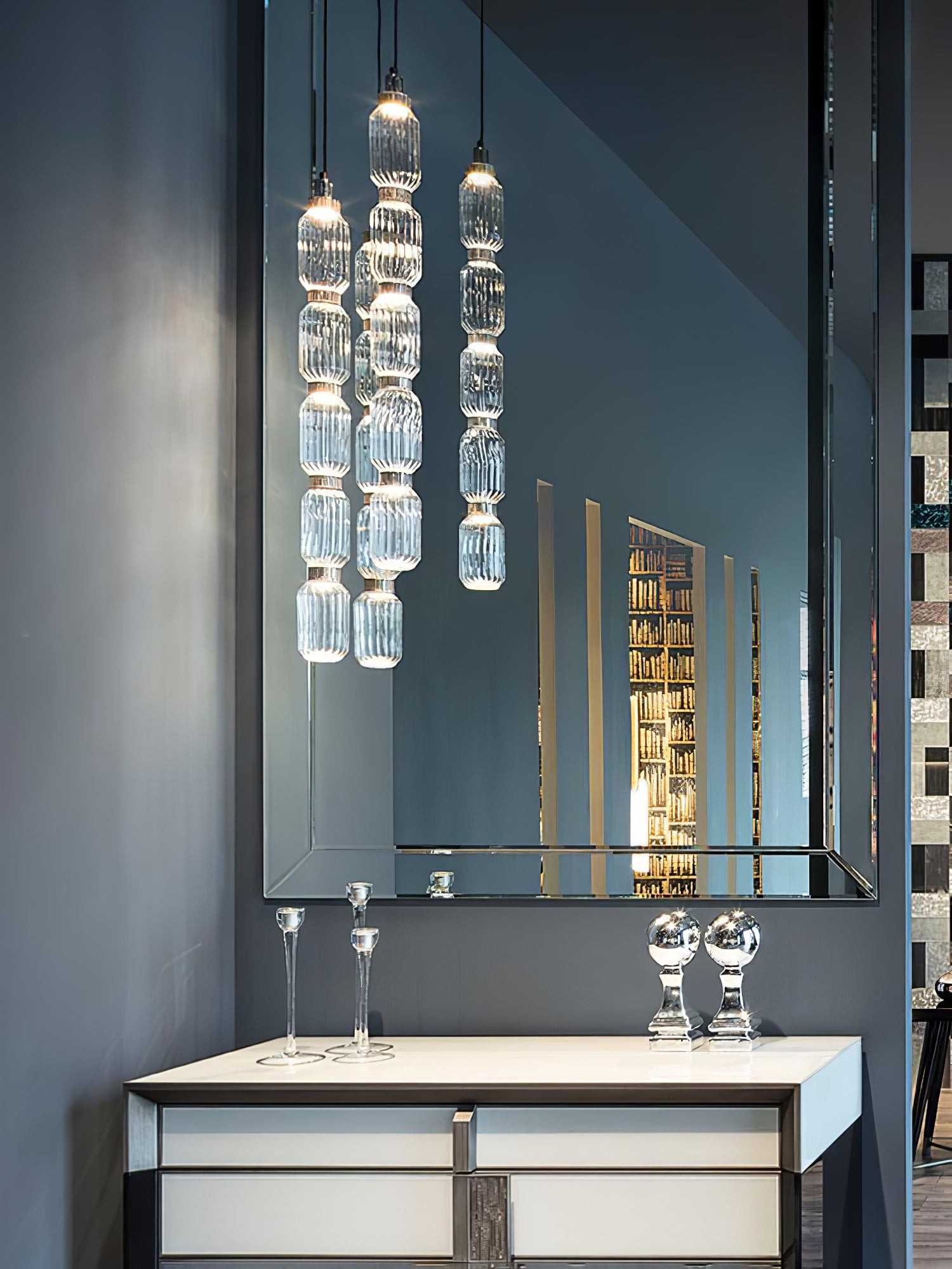 Modern Elegant Ballet Glass Pendant Light K904