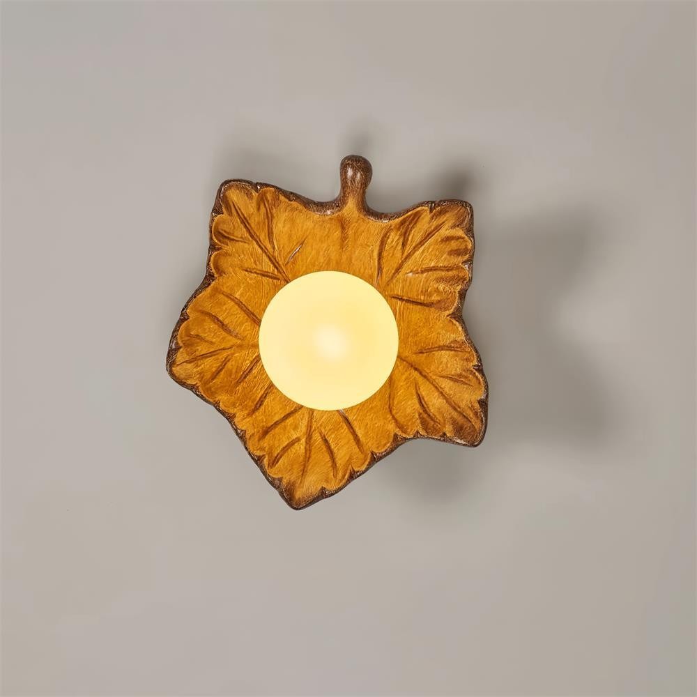 Maple Leaf Wall Light K484