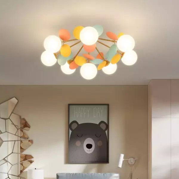 Flower Branch Magic Beans Chandelier