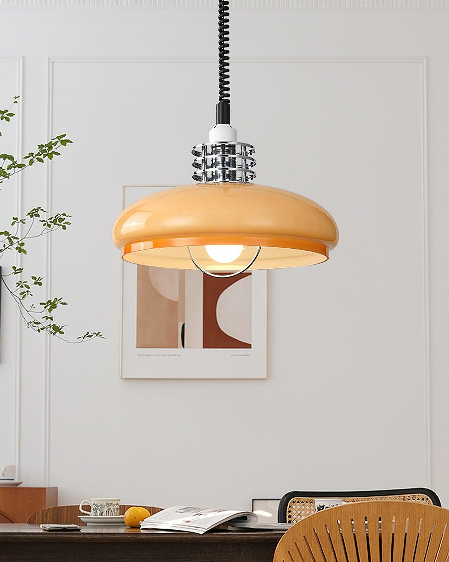 Nordic Cream Retractable Pendant Lamp K759