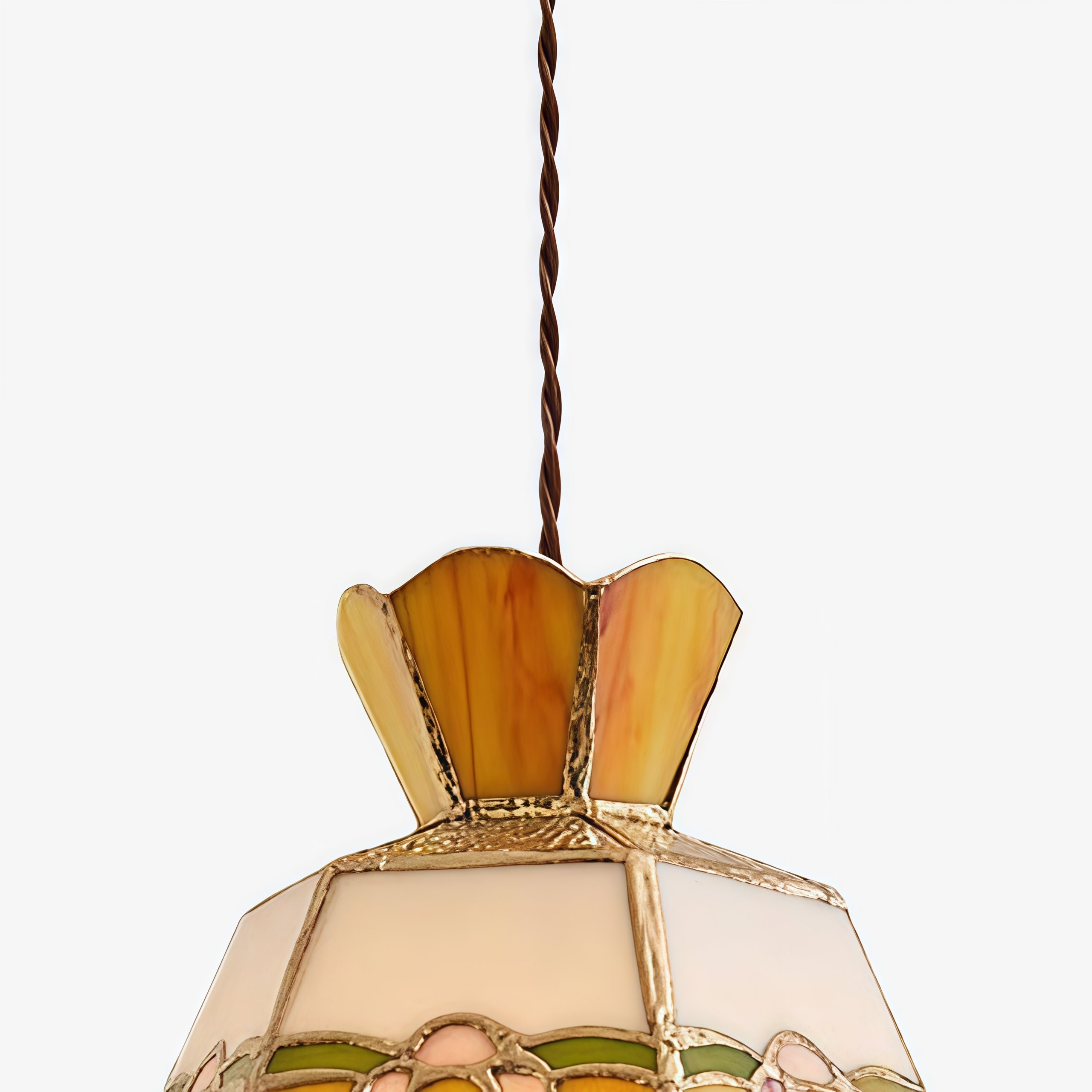 Vintagia Decorative Glass Pendant Light - Tiffany Glass Lighting for Dining and Living Room K2137