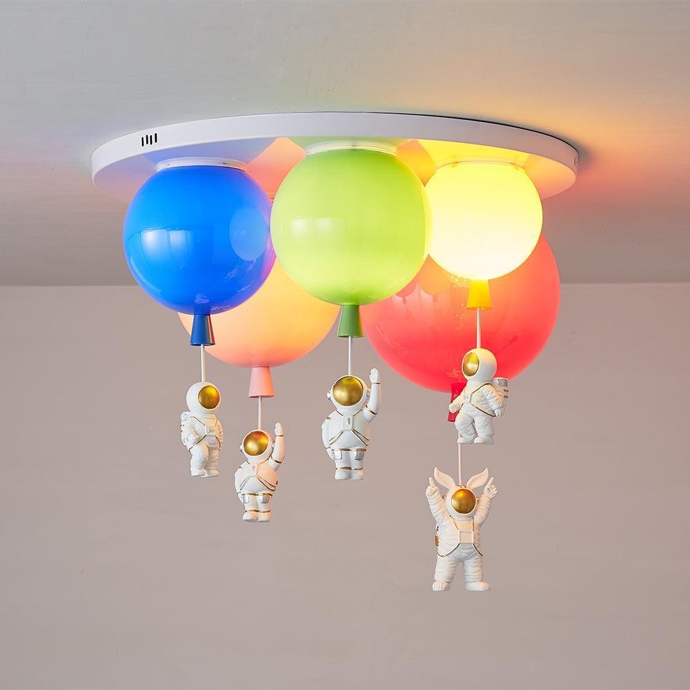 Astronaut Glossy Balloon Ceiling Lamp K244