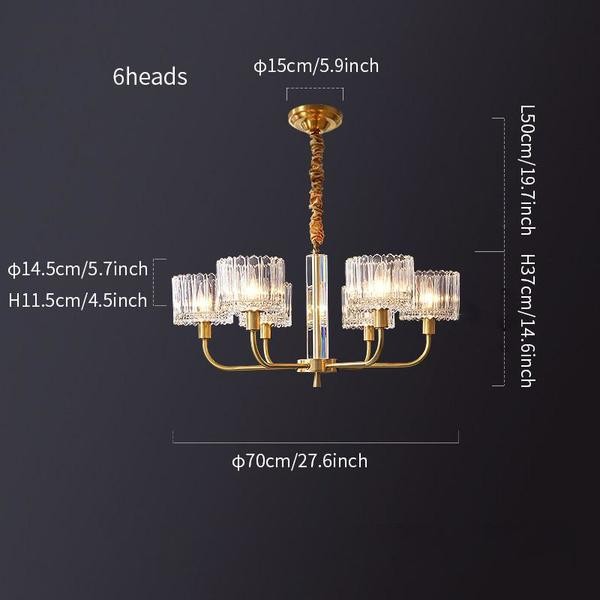 Brass Chandelier