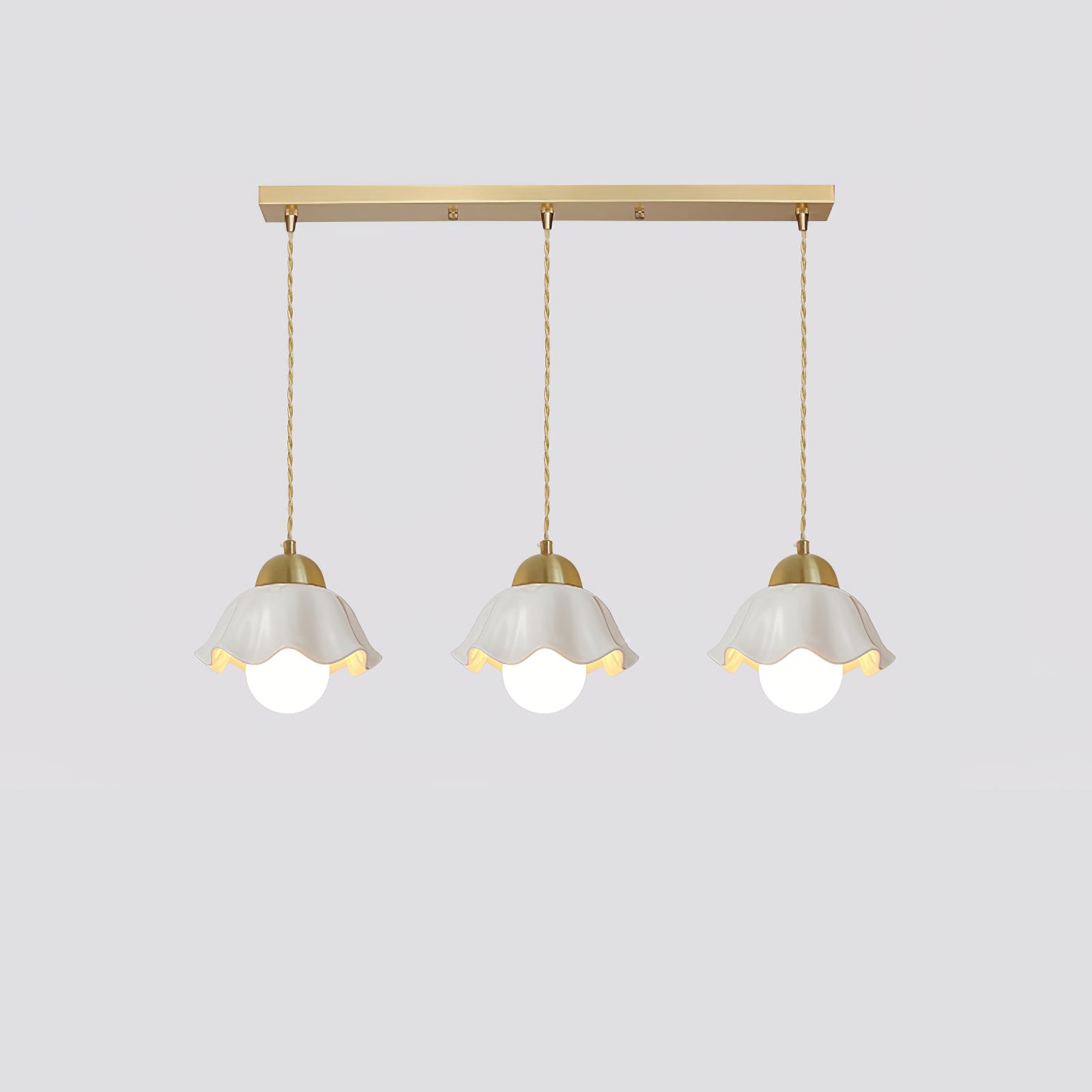 Ceramics Floral Pendant Light K990