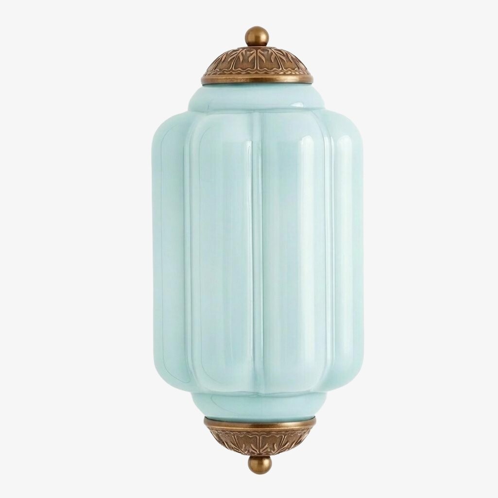 Eloise Elegant Vintage Glass Wall Sconce - Lighting for Bedroom Vanity K1150