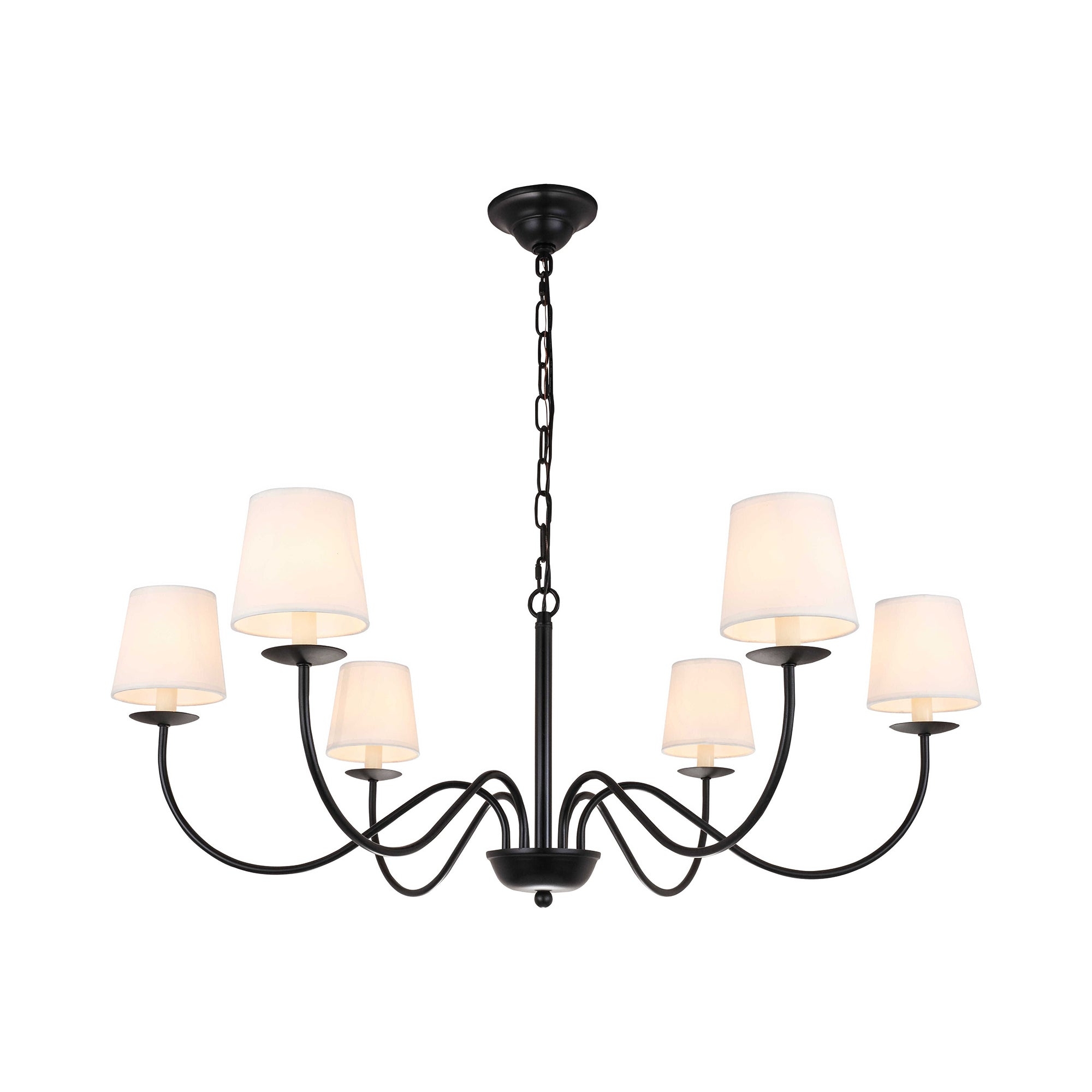 Eclipse Brass Chandelier D512