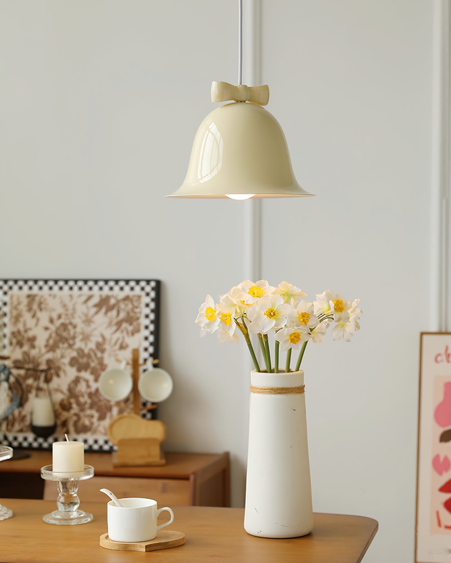 Bow Bell Pendant Lamp K978