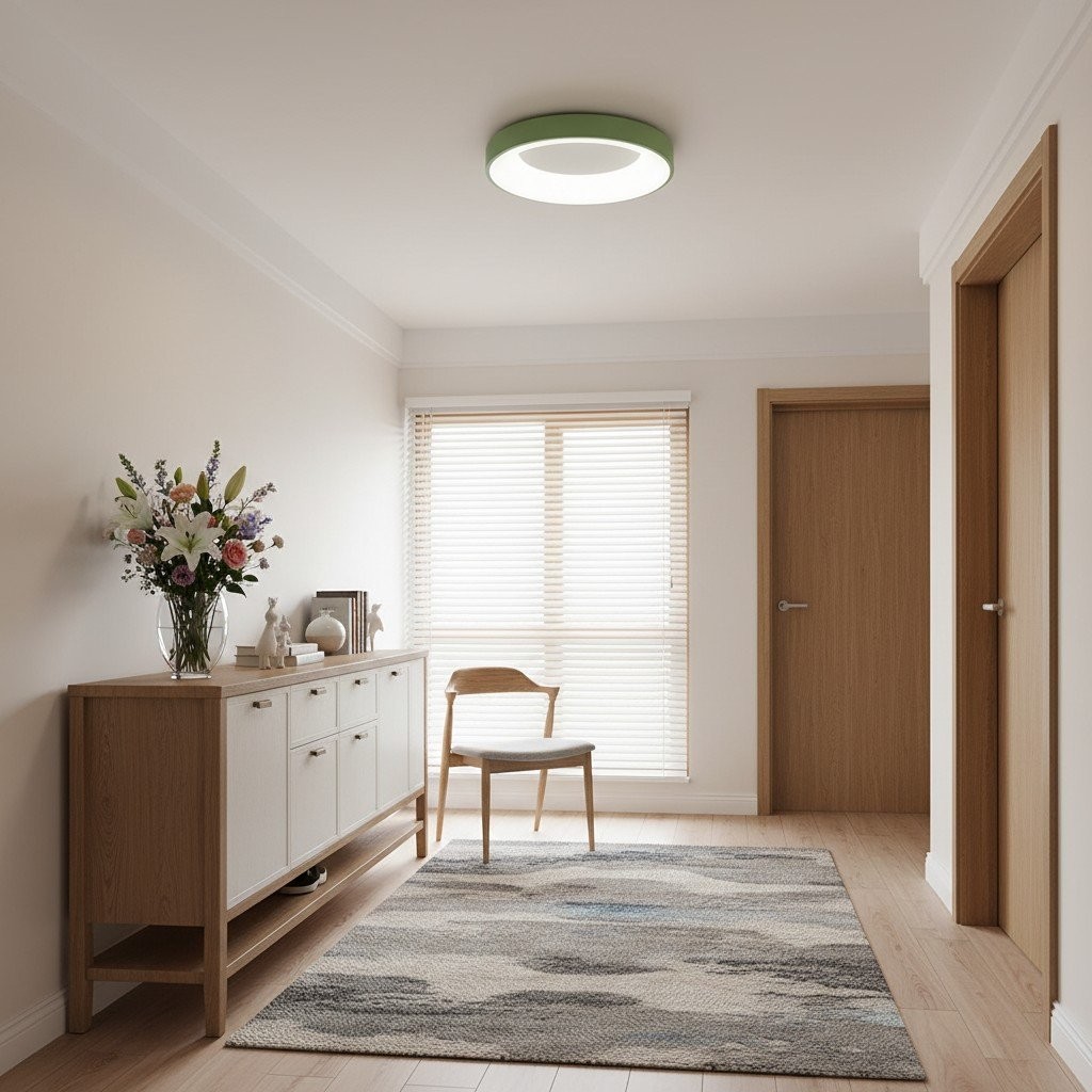 Lumiflexa Minimalist Acrylic Ceiling Lamp - Creative Interiors Lighting for Home K2100