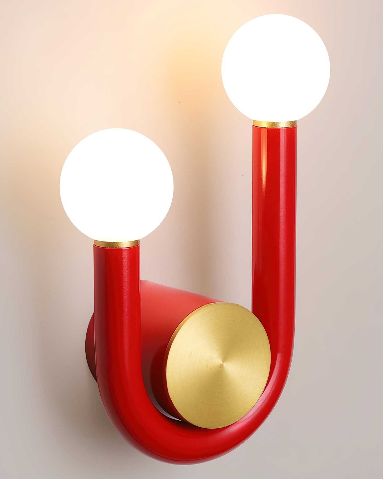 Creative U Shaped Double Head Wall Lamp K695