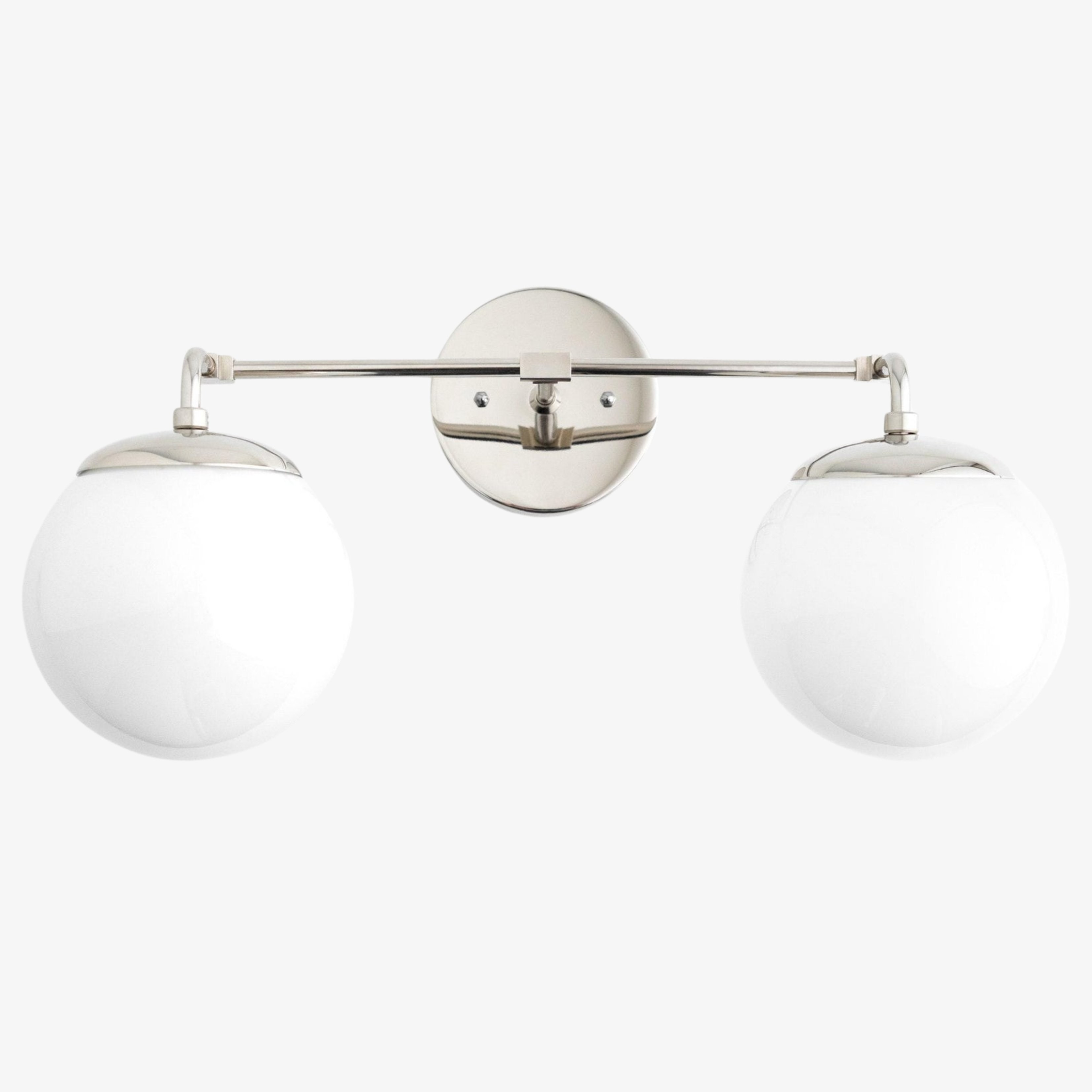 Glorica Glass Wall Sconce - Modern Vintage Vanity Light Fixture K1550